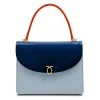 Bellini - Cloud Blue / Navy / Tangerine