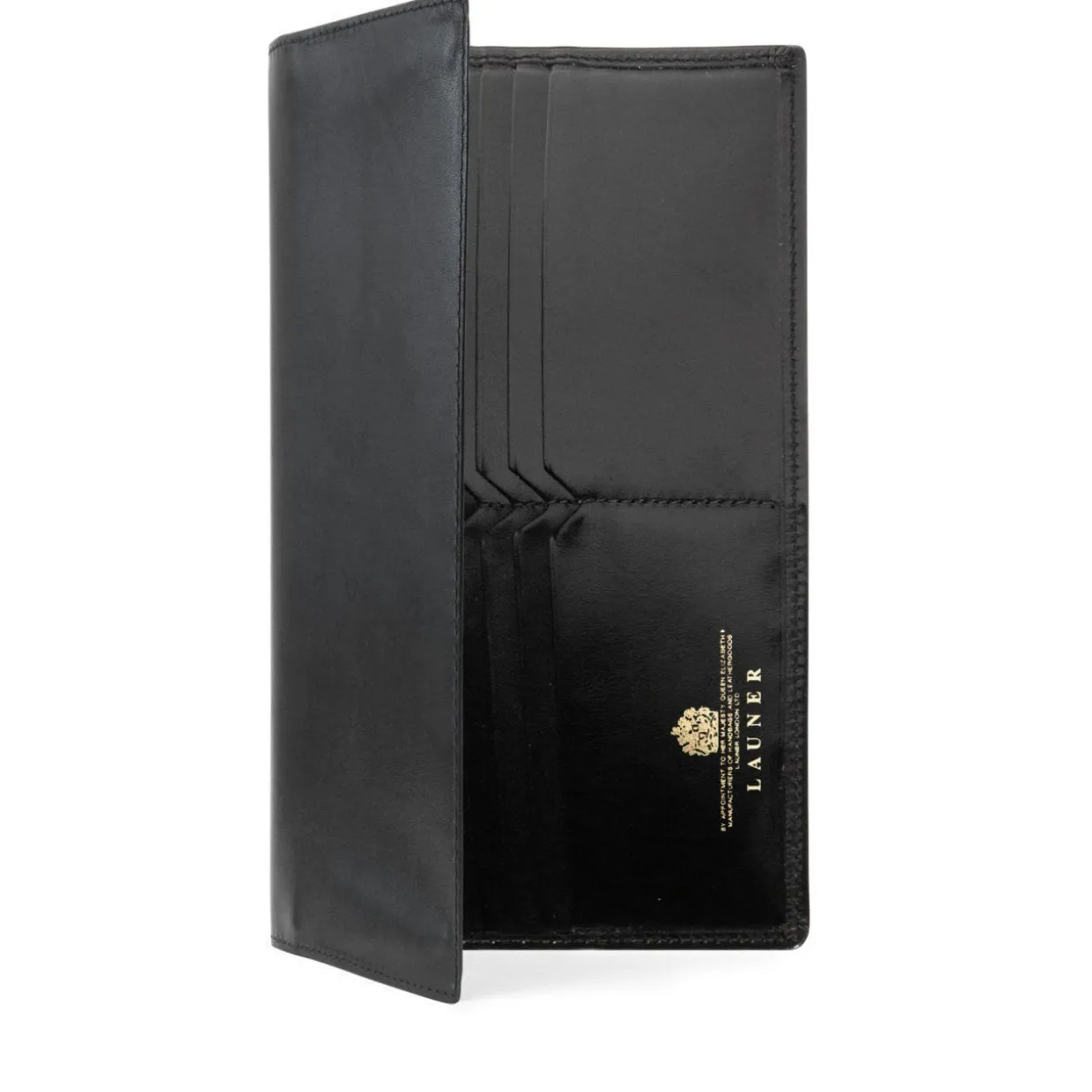 Breast pocket credit card and note wallet – Ebony Black