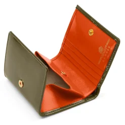 Daisy – Moss (Patent) / Tangerine