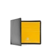 Eight credit card wallet – Ebony Black / Chrome Yellow