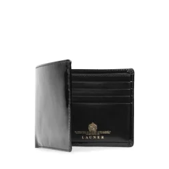Eight credit card wallet – Black (Patent)