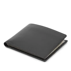 Eight credit card wallet – Ebony Black / Bone White