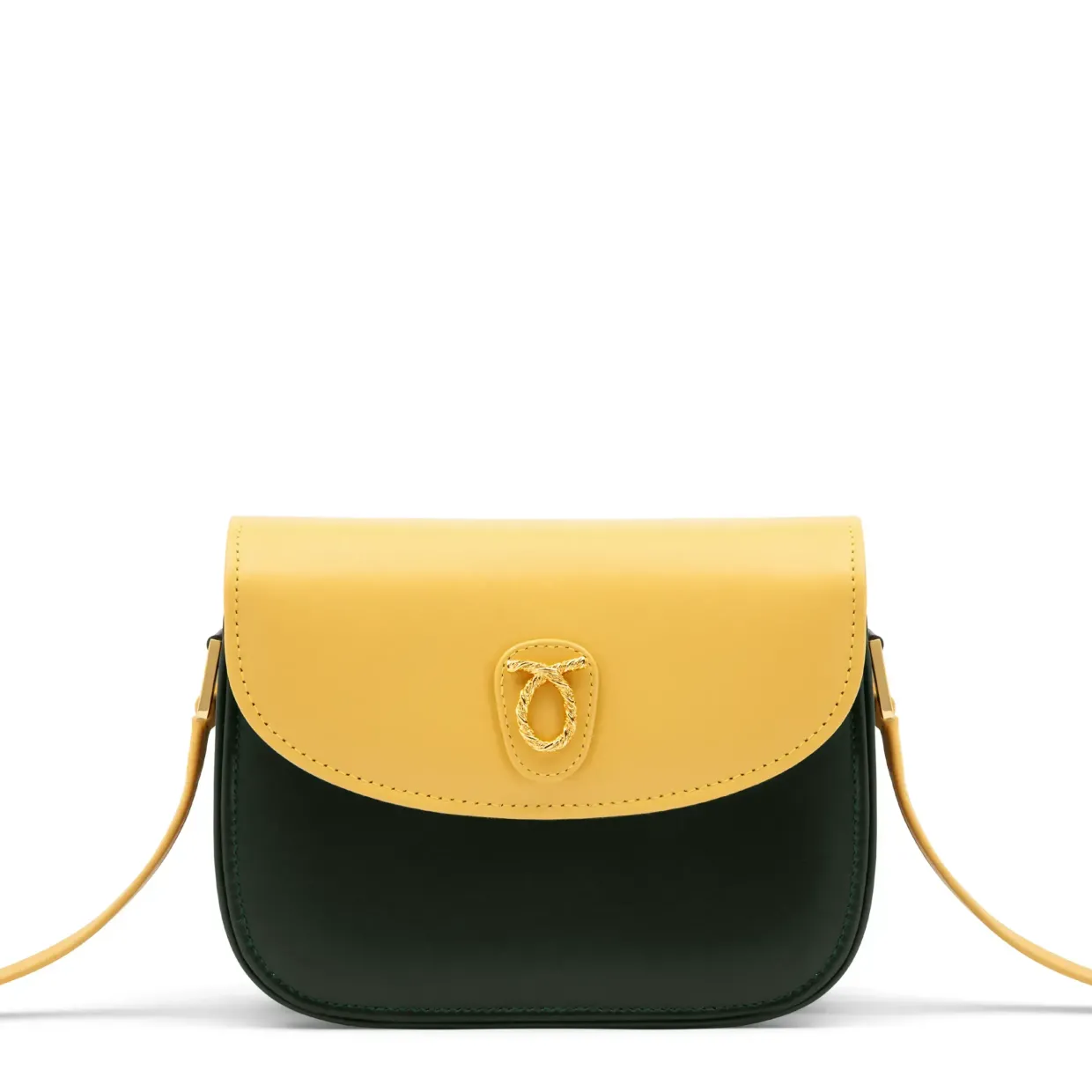 Emma – Bronte Yellow / Forest Green