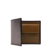 Four credit card wallet with coin purse – Cuban Brown / Tan