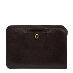 Hatherton Laptop Folio Case - Havana Brown