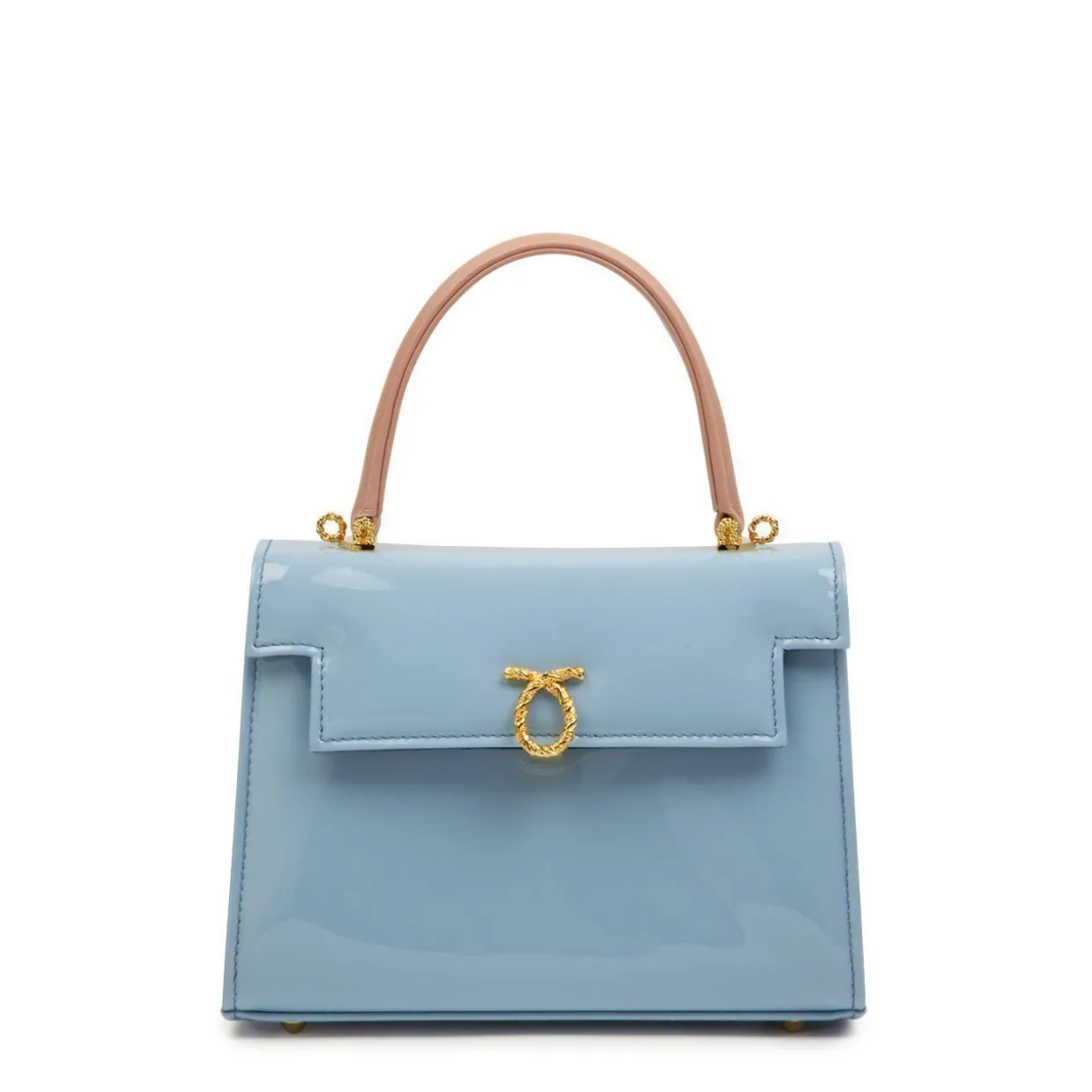 Judi – Charleston Blue / Powder Pink / Sky Blue Pale (Patent)