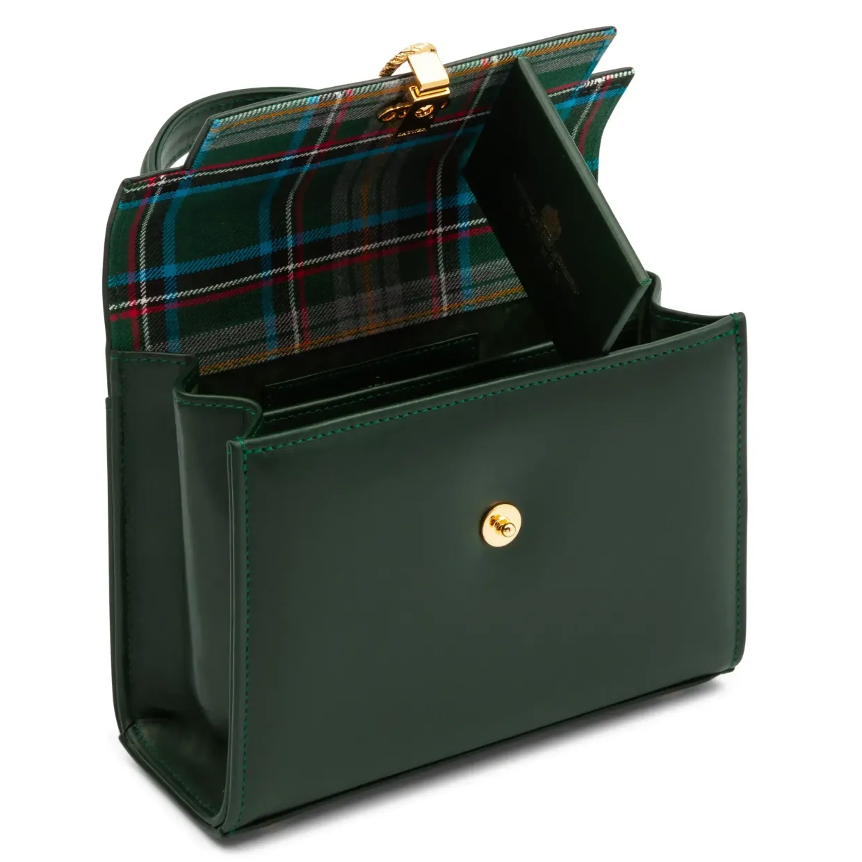 Judi - Forest Green / Platinum Jubilee Tartan