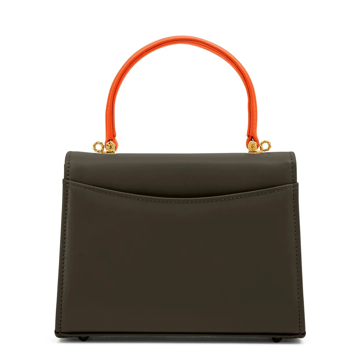 Judi - Taupe / Tangerine