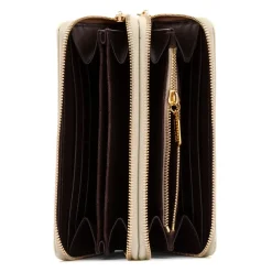 Lily – Alabaster Croc Effect / Cuban Brown