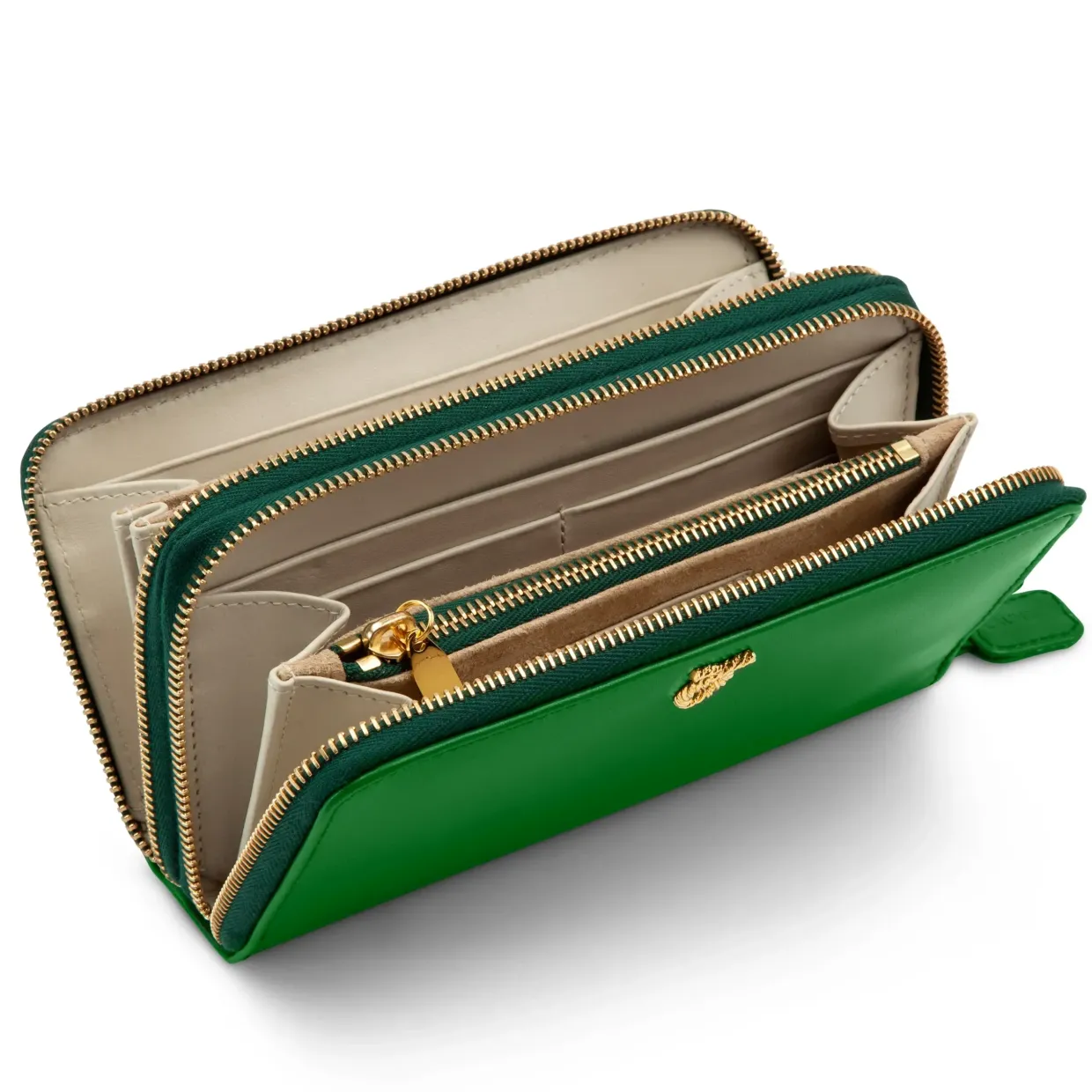 Lily – Emerald / Bone White