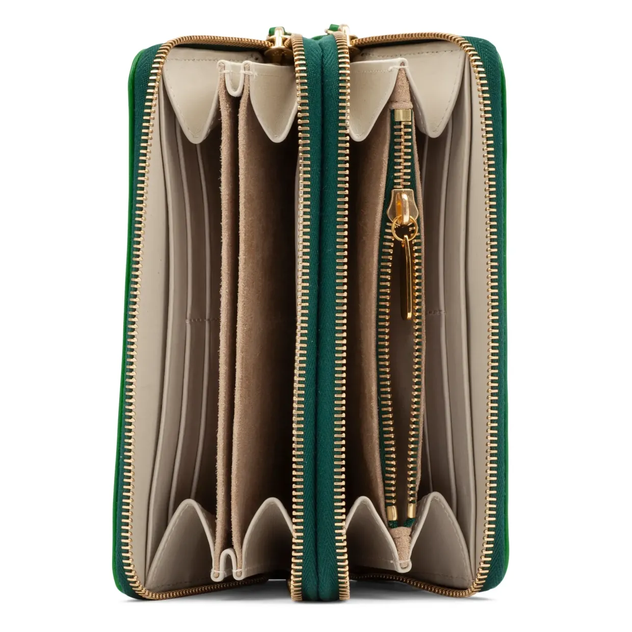 Lily – Emerald / Bone White