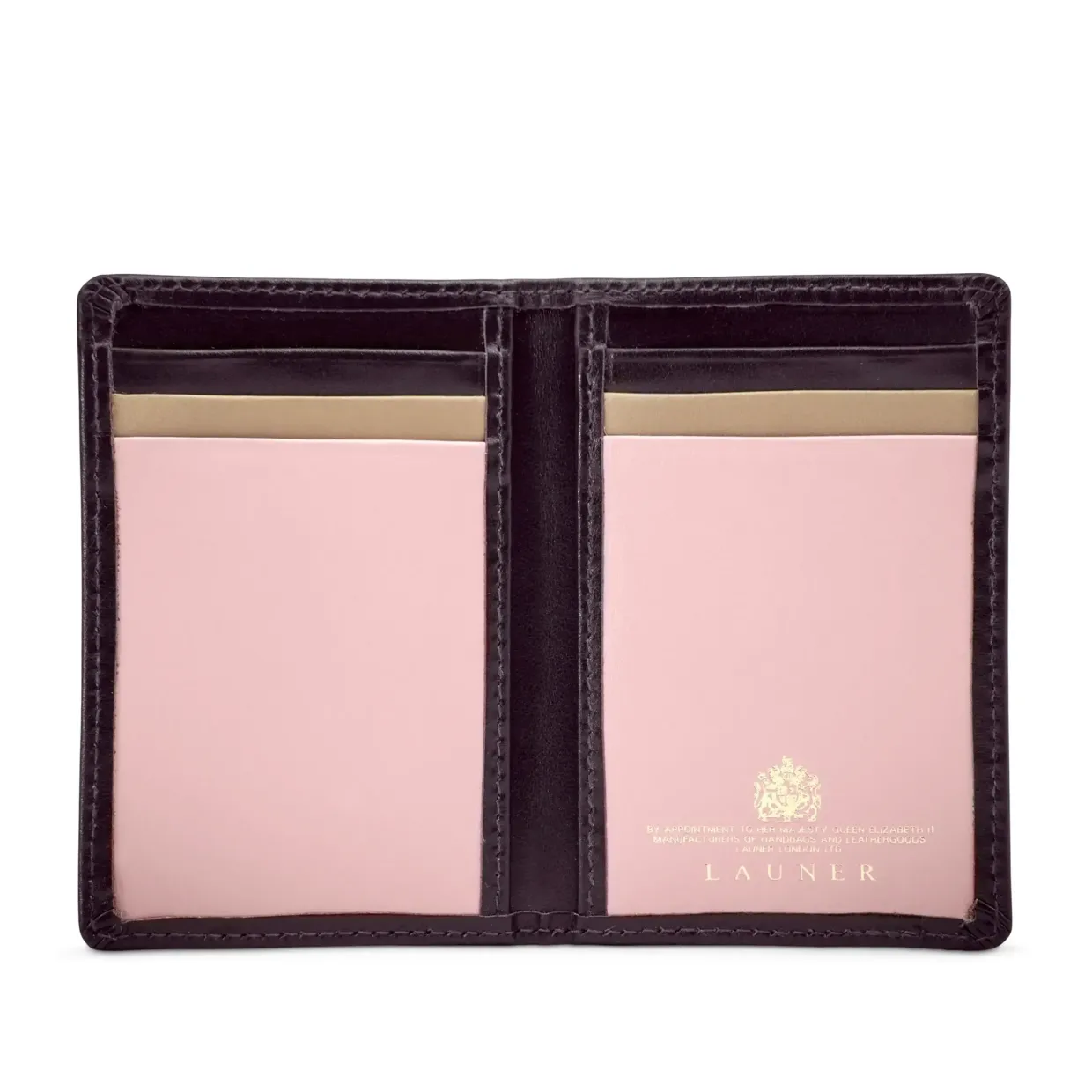 Six card holder – Dark Purple / Dusky Rose / Dark Beige
