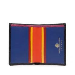Six card holder with rear pocket – Multi-colour