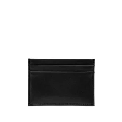 Slim four credit card holder – Ebony Black