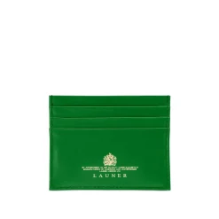 Slim six credit card holder — Emerald