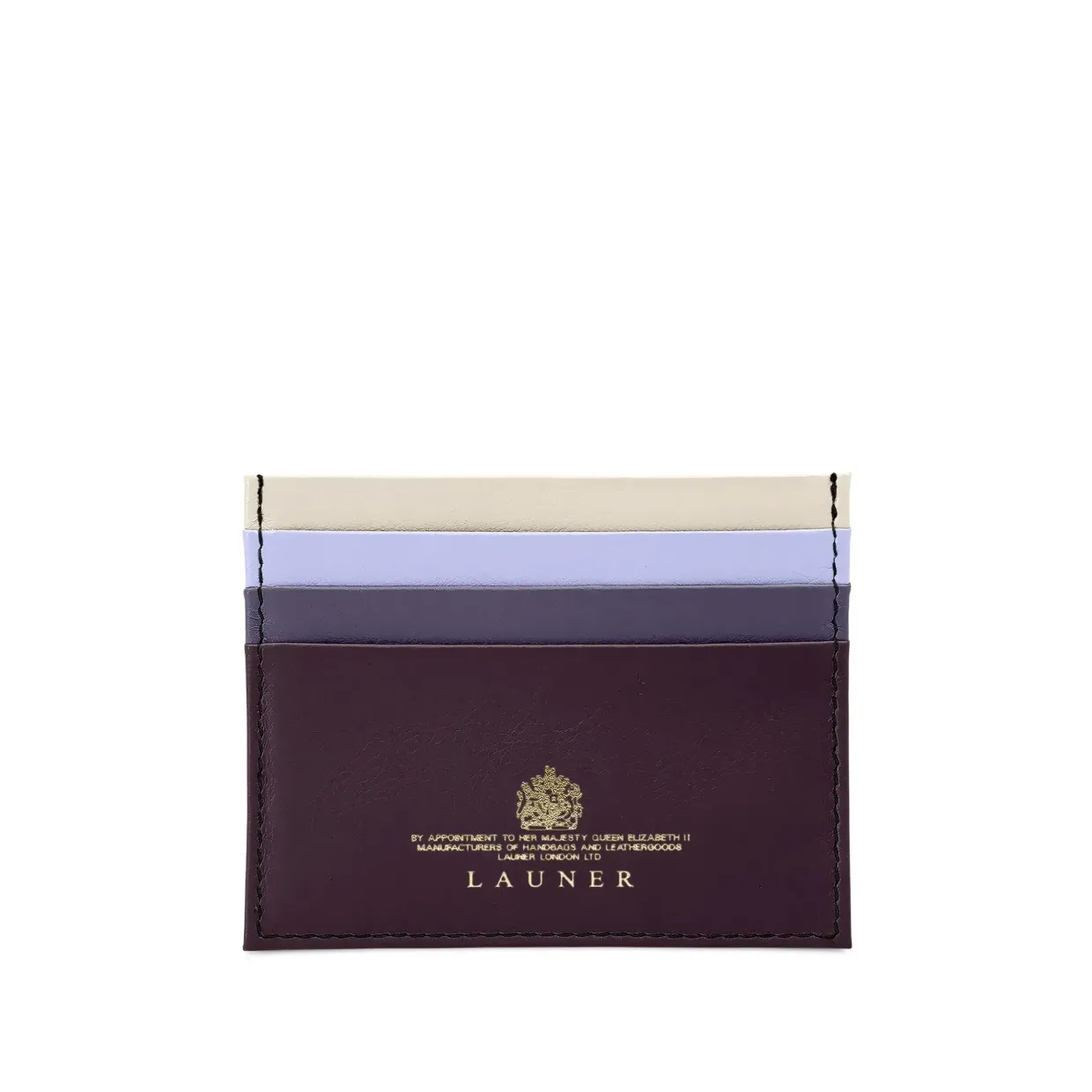 Slim six credit card holder — Multi-colour