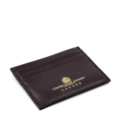 Slim six credit card holder – Cuban Brown