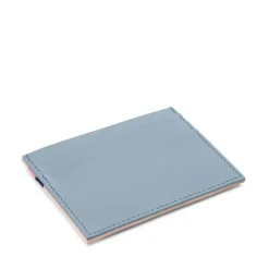 Slim six credit card holder — Cloud Blue / Multi-colour