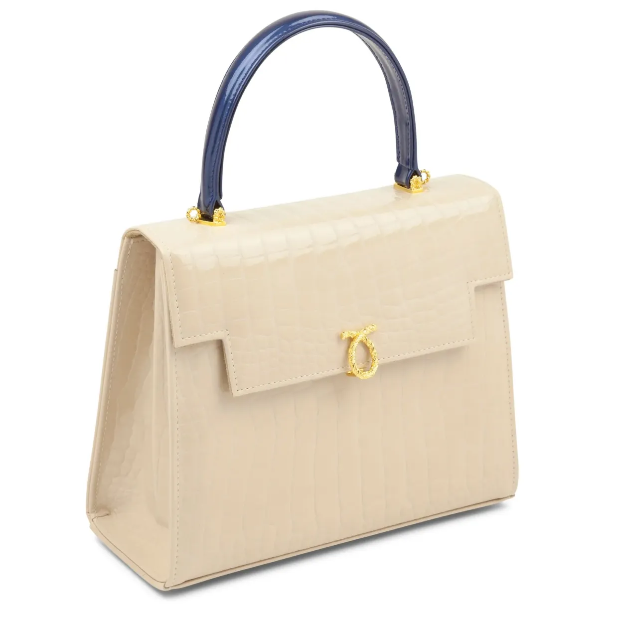 Traviata - Alabaster Croc Effect
