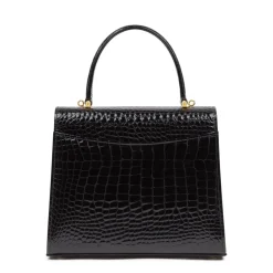 Traviata – Black Croc Effect