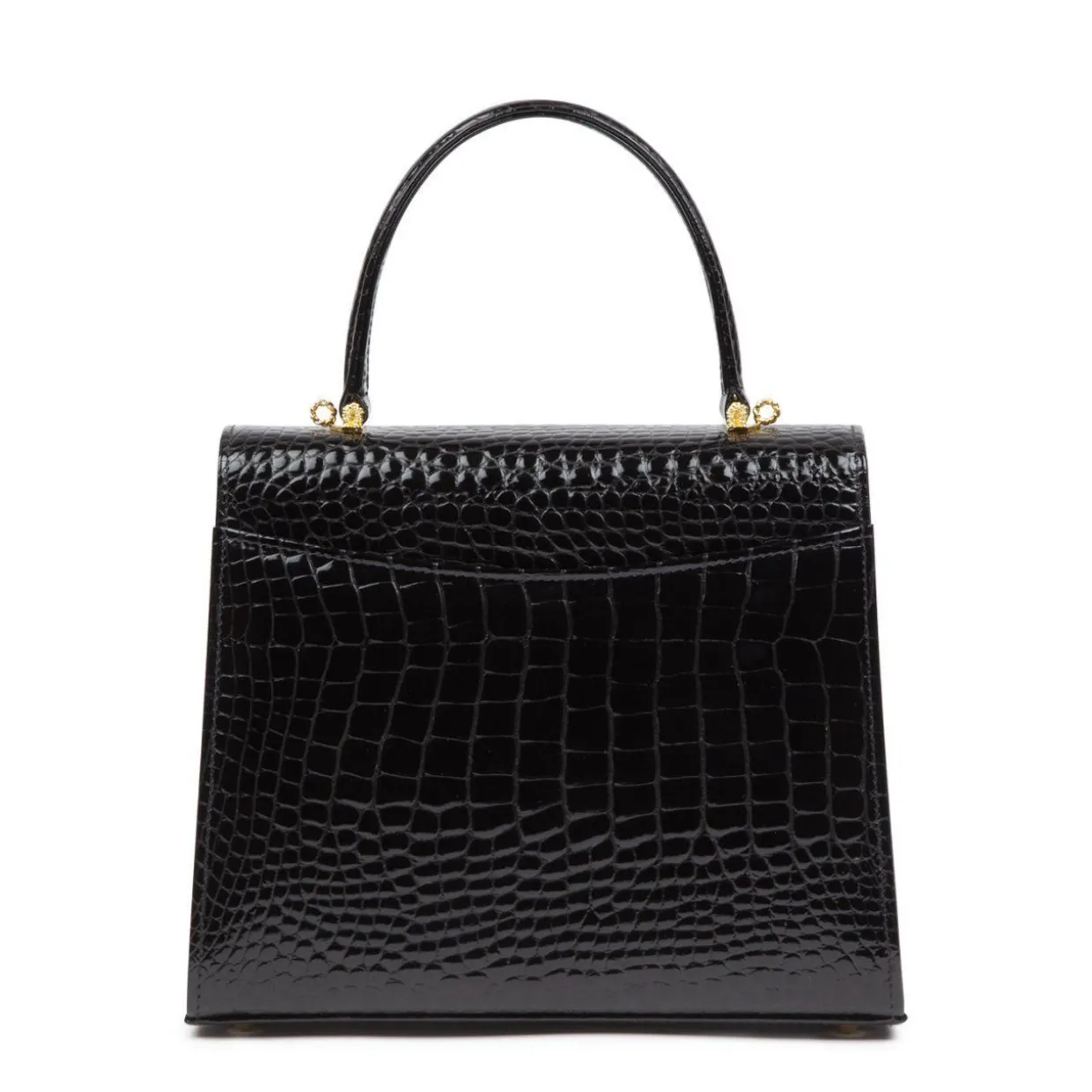 Traviata – Black Croc Effect