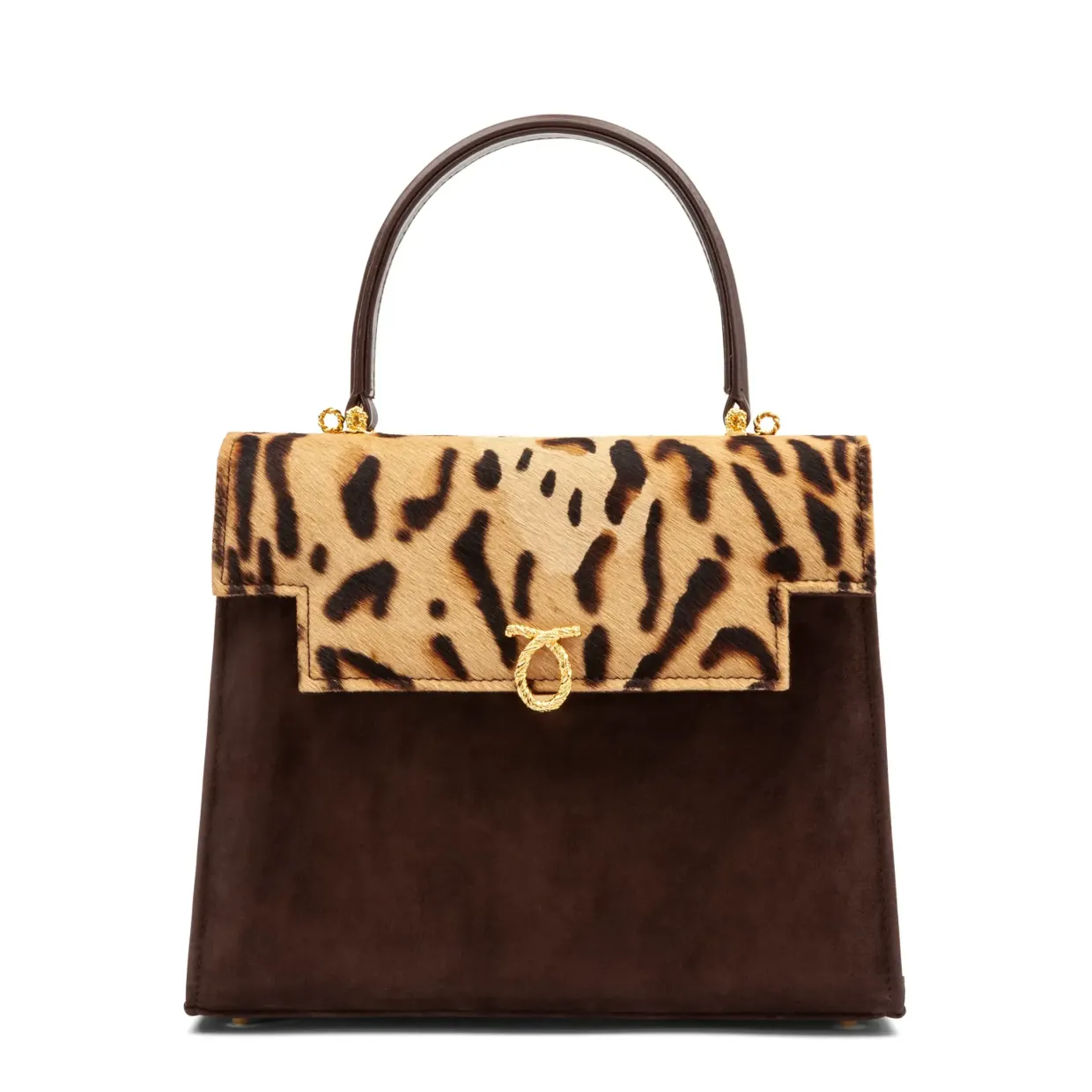 Traviata - Leopard / Bark Brown / Brown Suede