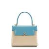 Viola – Capri Blue / Bone white / Tangerine